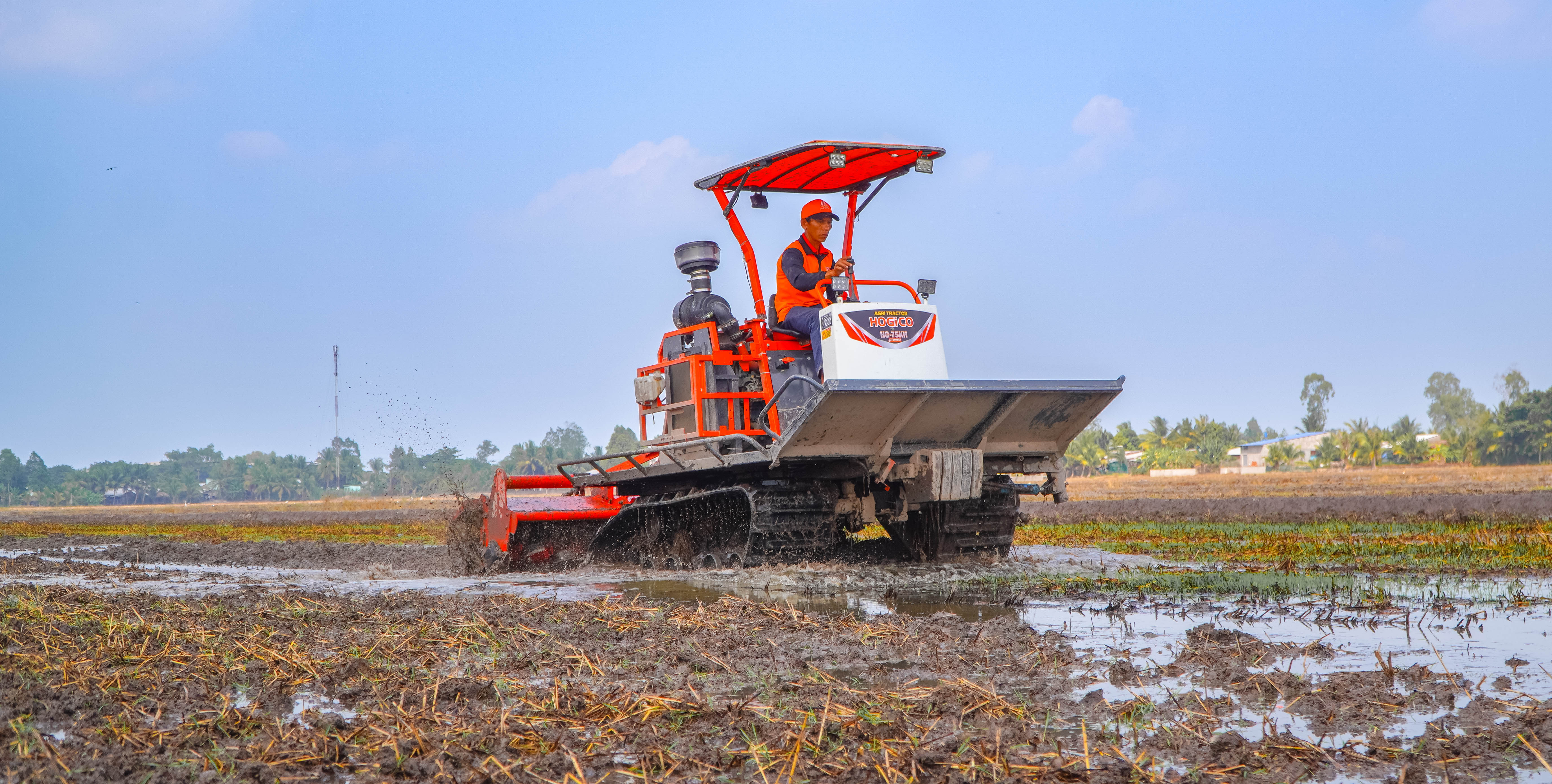 Hogico Machine with Integrated Tiller